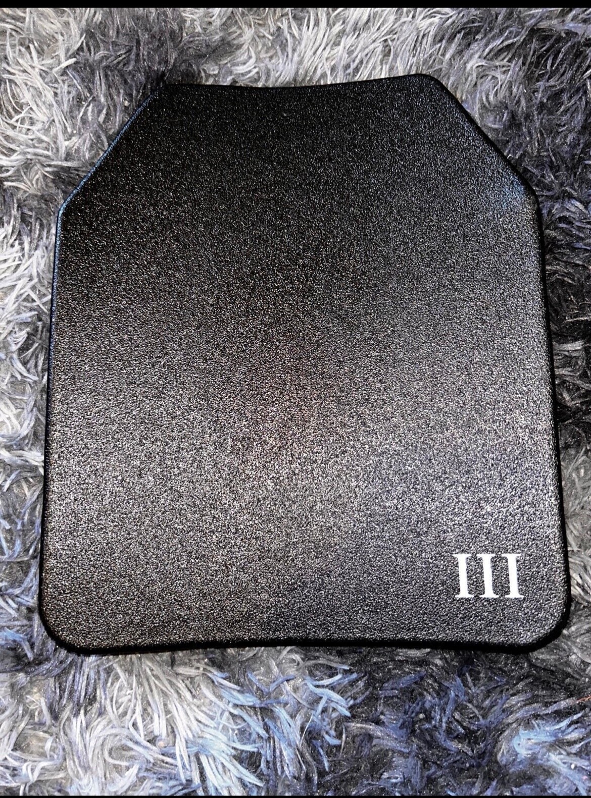 Tactical Level III+ Body Armor Plate