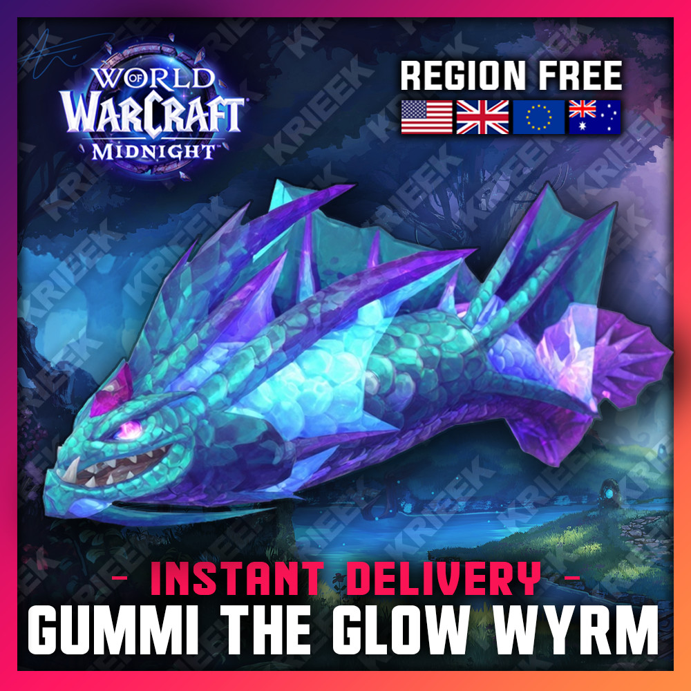 🔥World of Warcraft Midnight - Gummi the Glow Wyrm Battle Pet Trolli 2026🔥