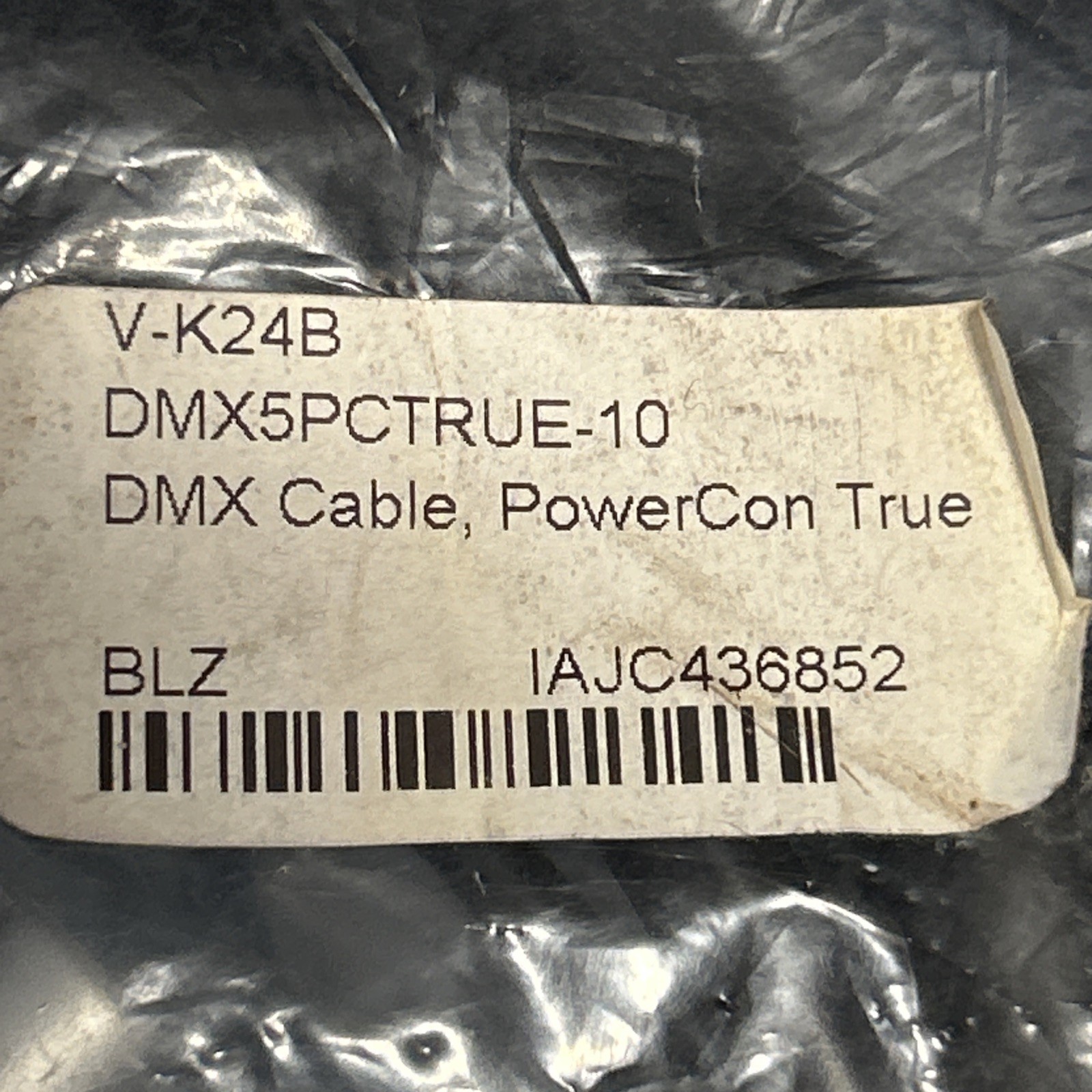 Cool Cable Blizzard Lighting Dmx5pctrue-10 Power Cable