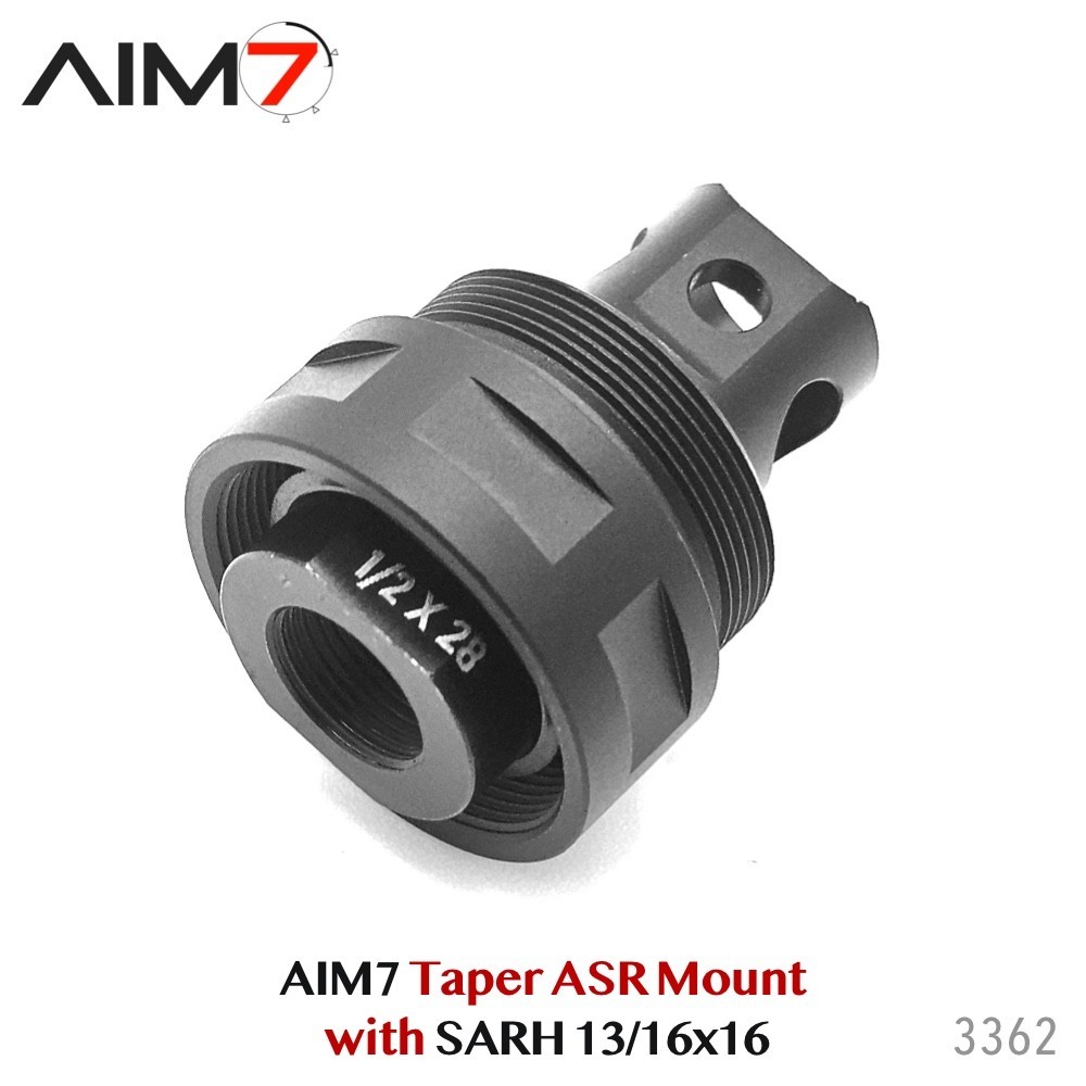 AIM7 Tempest XDT Taper ASR Mount & SARH MUZZLE 13/16×16