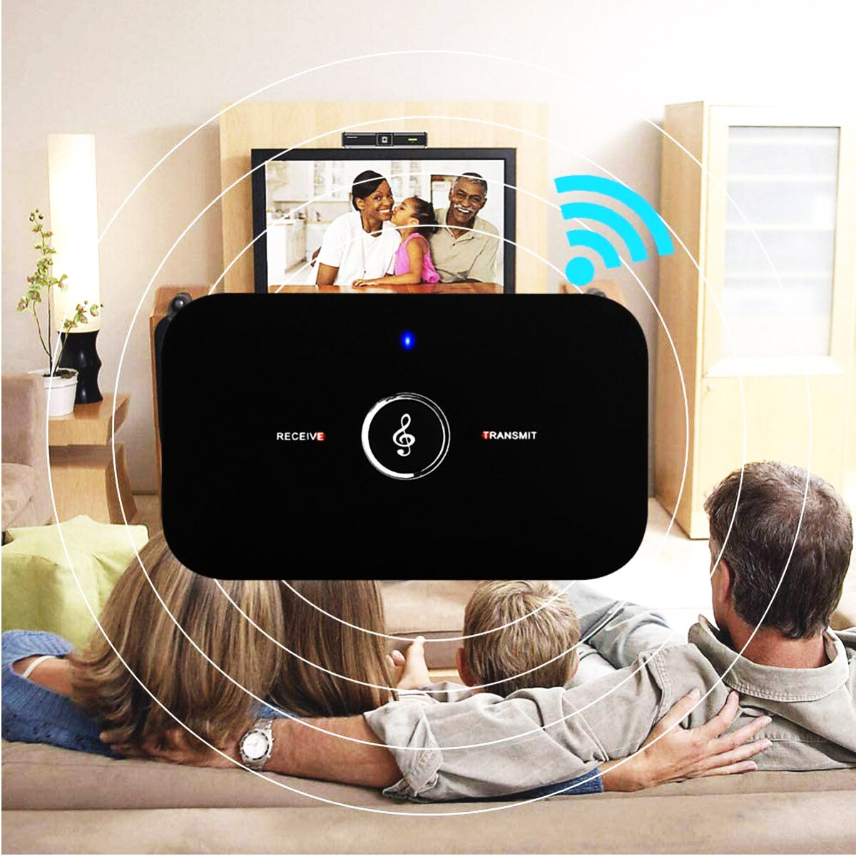 Transmitter Receiver 2 IN 1 Bluetooth 5.0 Wireless Audio 3.5mm USB Aux Adapter