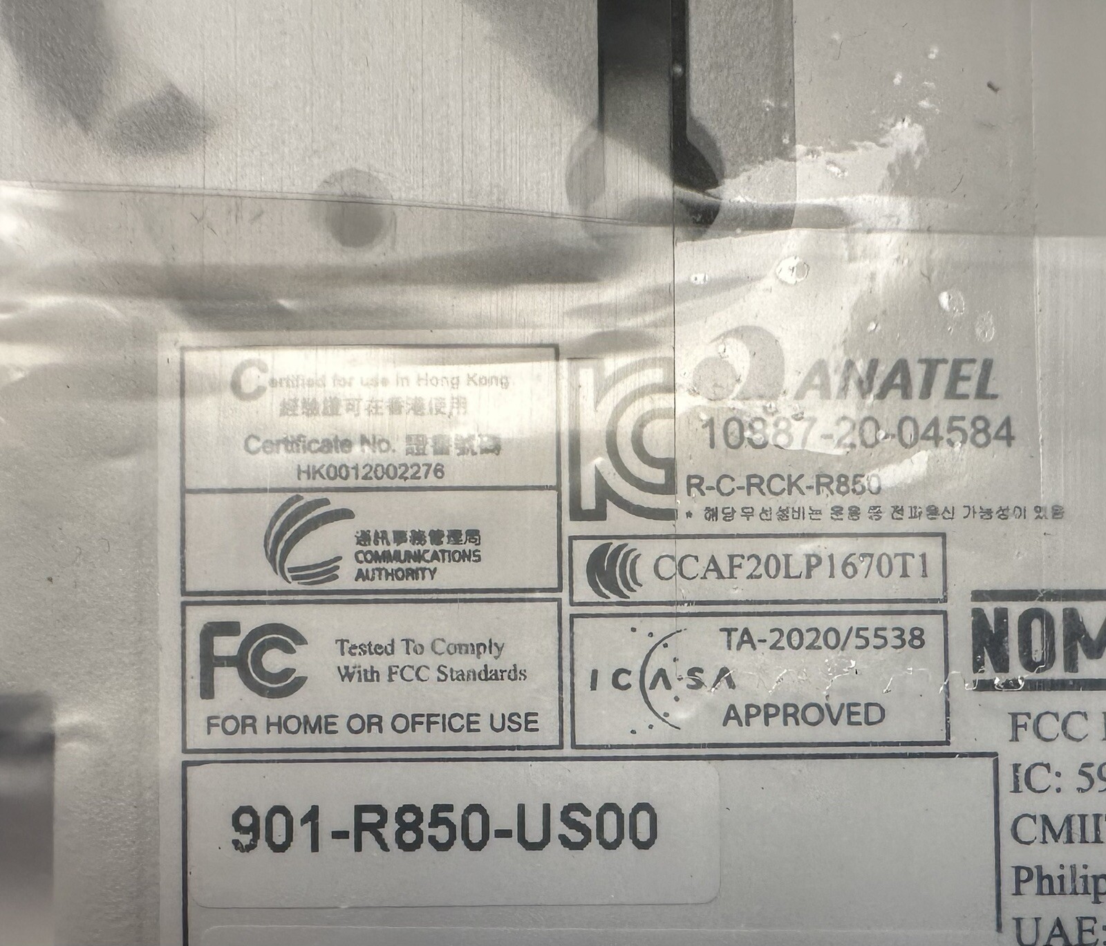 Used -Ruckus R850 Commscope 901-R850-US00 Wireless Access Point