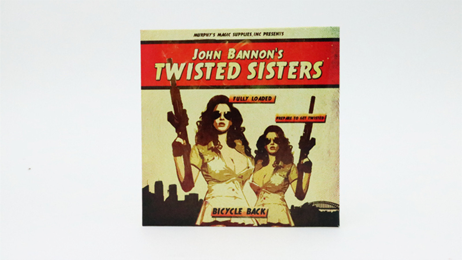Twisted Sisters 2.0 (Gimmicks and Online Instructions) Bicycle Back by John Bann
