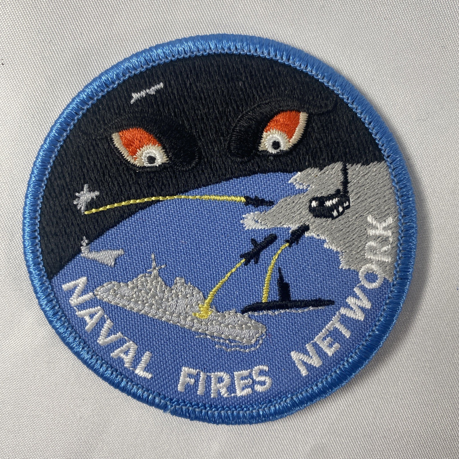 Naval Fires Network (NFN) Patch Northrop Grumman Navy Missile Defense