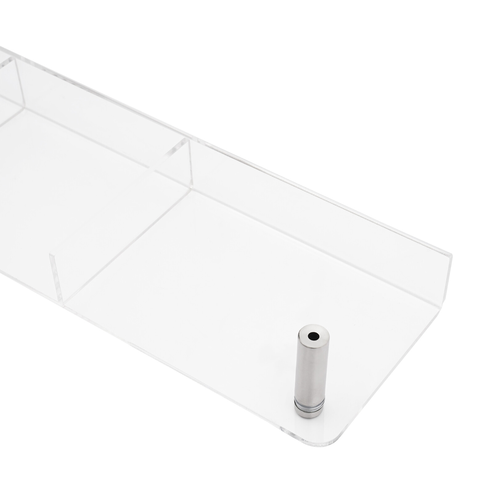 Acrylic Brochure Rack, Acrylic Display Stand, Organizer Rack Wall-mounted New