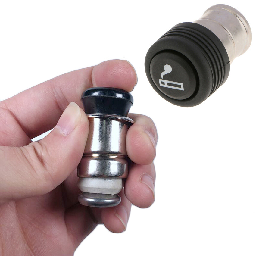 12V Replacement Mini Car Cigarette Standard Element Plug Cigar Fag Universal