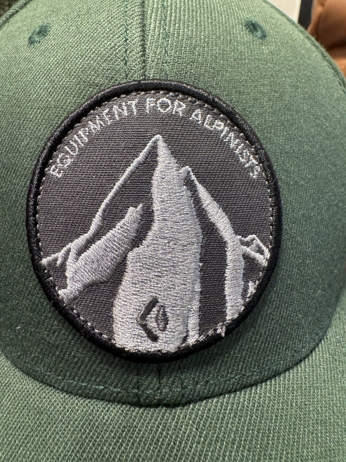 Black Diamond Green Cotton Baseball Cap Adjustable Outdoor Equipment