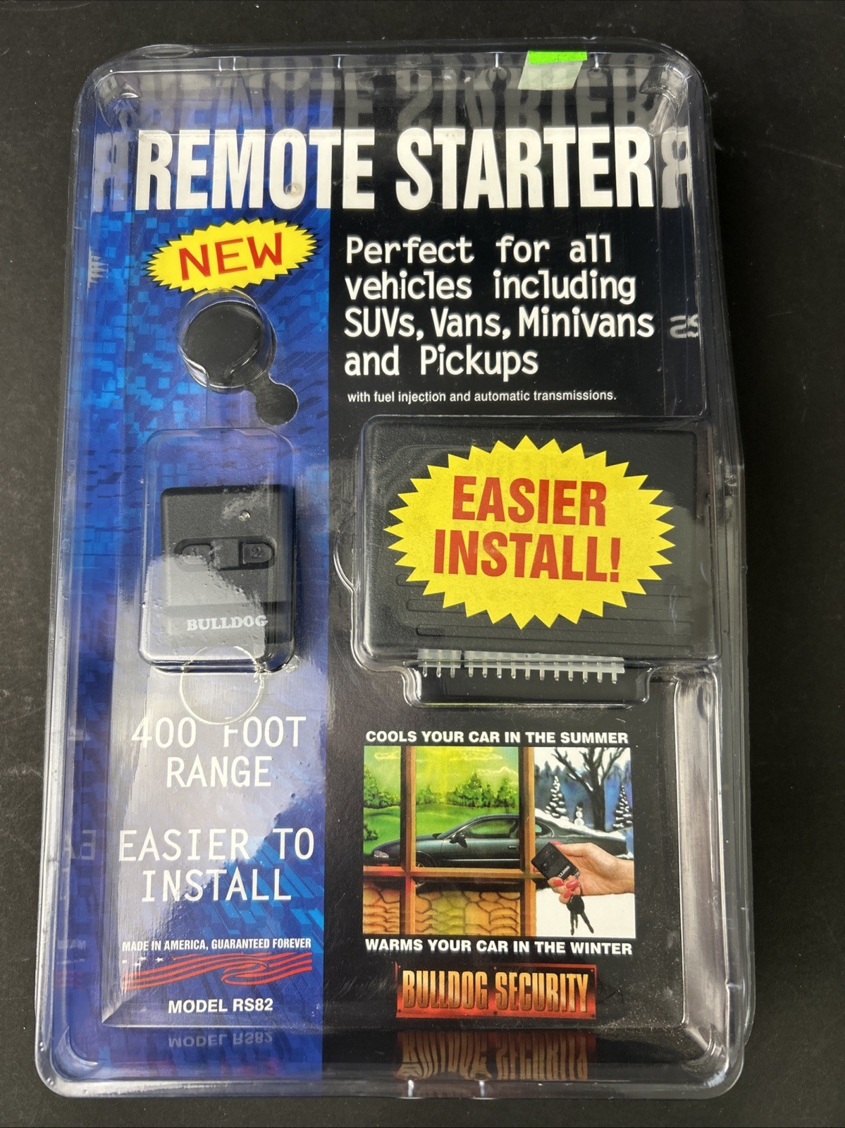 Bulldog Security Remote Vehicle Starter System RS82 USA New