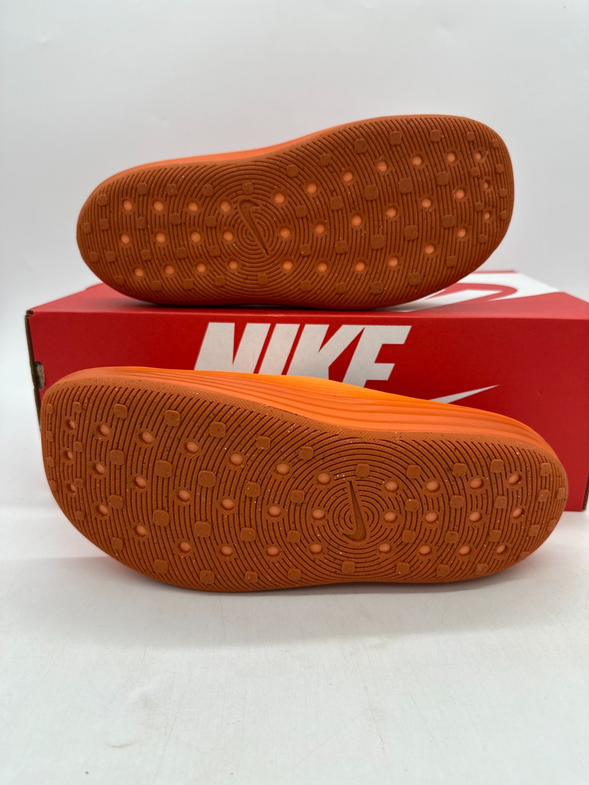 Nike ReactX Rejuven8 Men's Size 10 Orange Slides HV4479 800