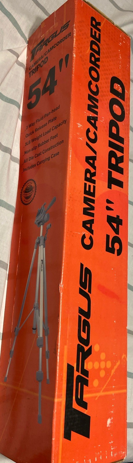 Targus 54” Tripod Camera Camcorder TG-54TR