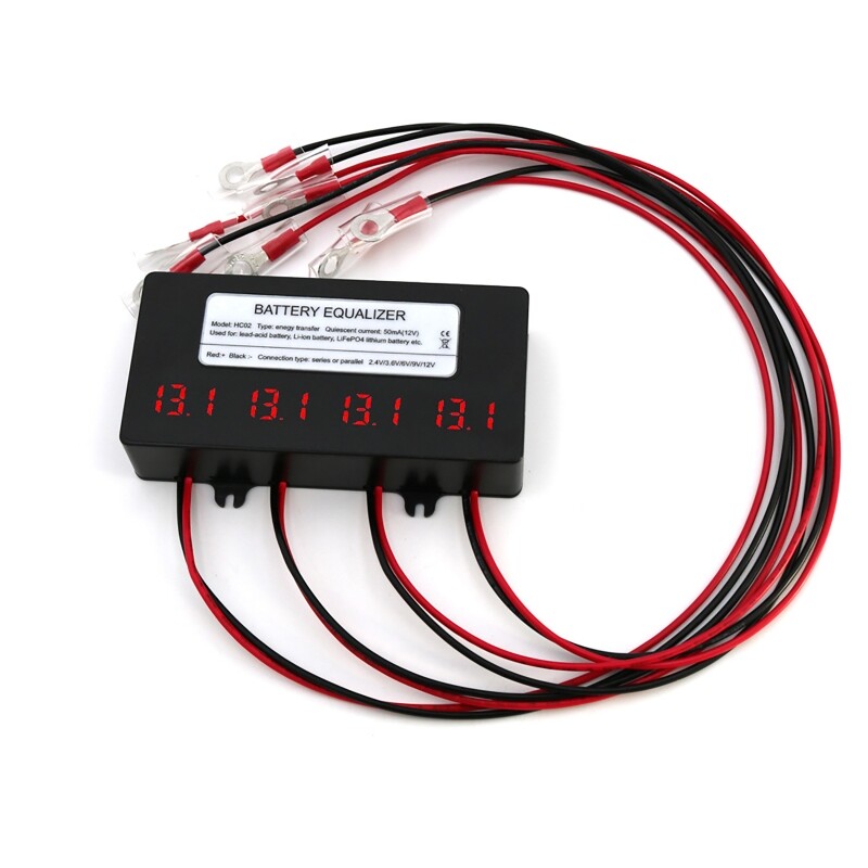 12V Voltage Balancer Battery Equalizer HC02 Battery Regulators Charge Controller