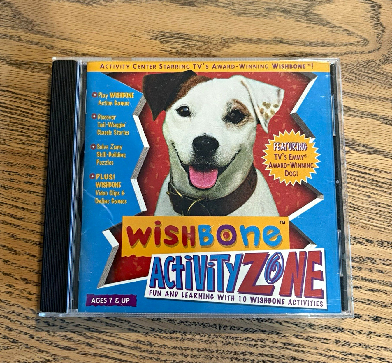 Wishbone Activity Zone PC CD-ROM Complete w/ Manual Windows Mac Educational Game