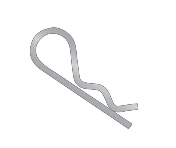 Bridge Hitch Hair Pin Clip 1/16 x 1-5/16 316 Stainless Steel (20 Pieces)