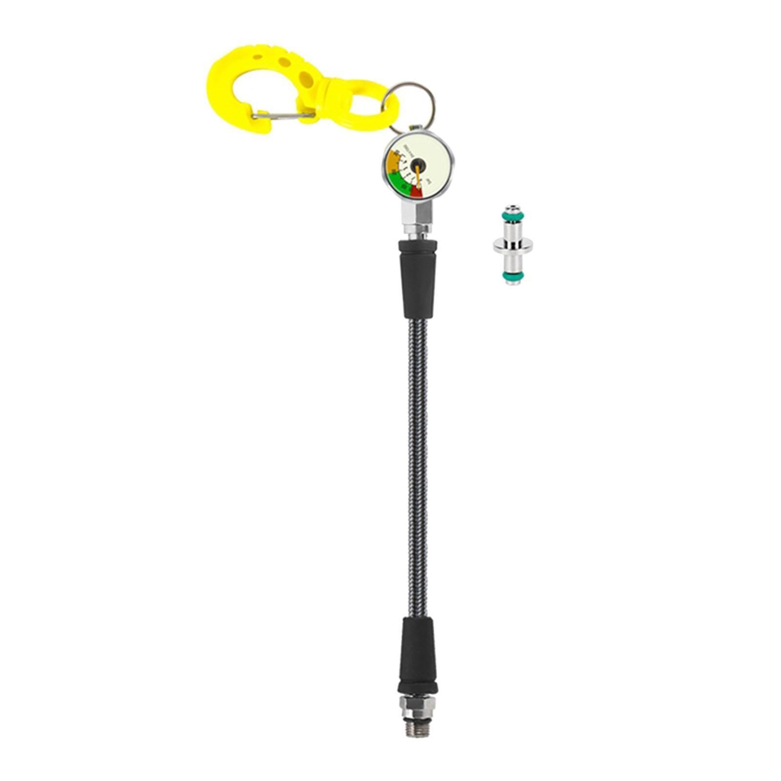 Diving Scuba Pressure Gauge Luminous Practical Professional with High Pressure