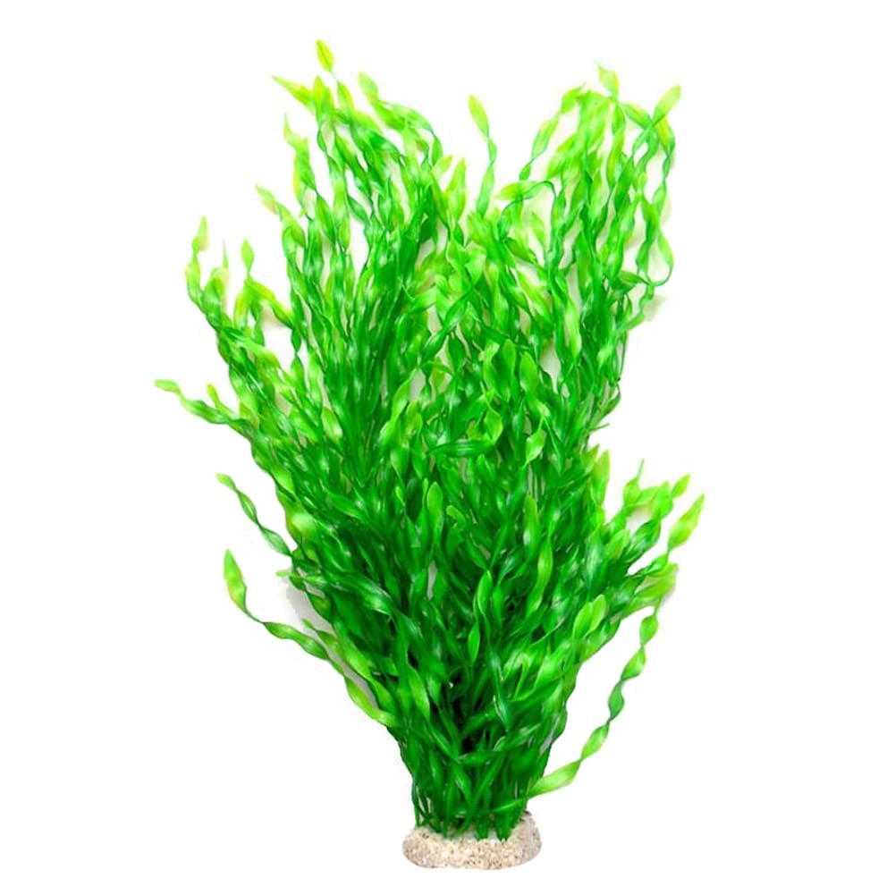 Awlstar Large Green Realistic Artificial Aquarium Plants 22 inches,