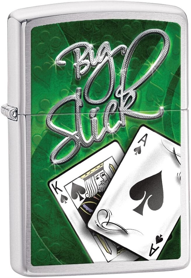 Zippo 28281 Brush Chrome Big Slick