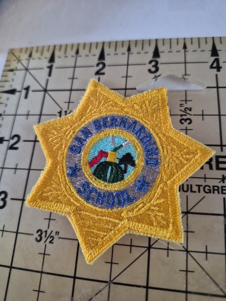 San Bernardino School Star Patch