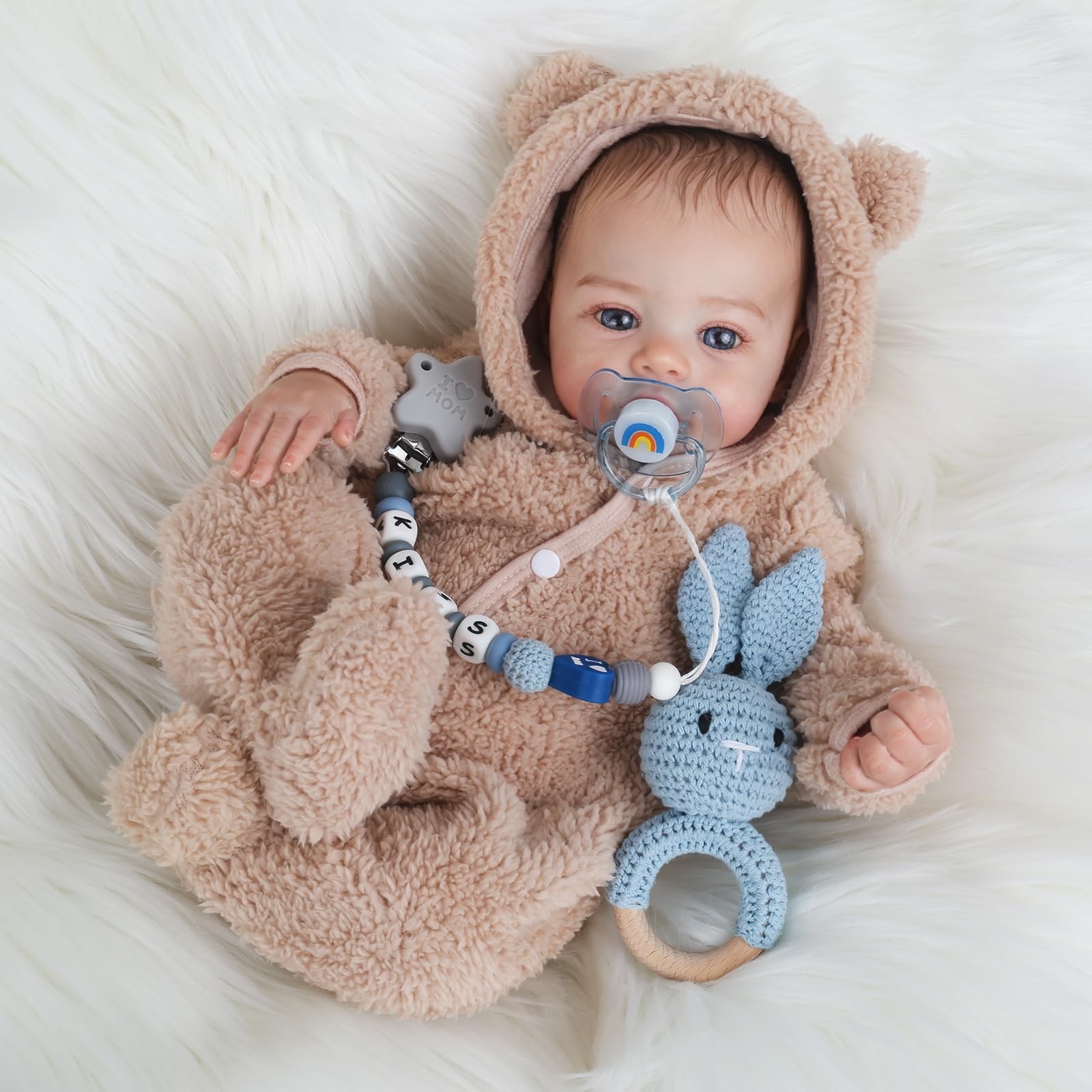 Reborn Baby Dolls - 18 Inch Realistic Baby Doll Lifelike Full Baby Boy Real L...