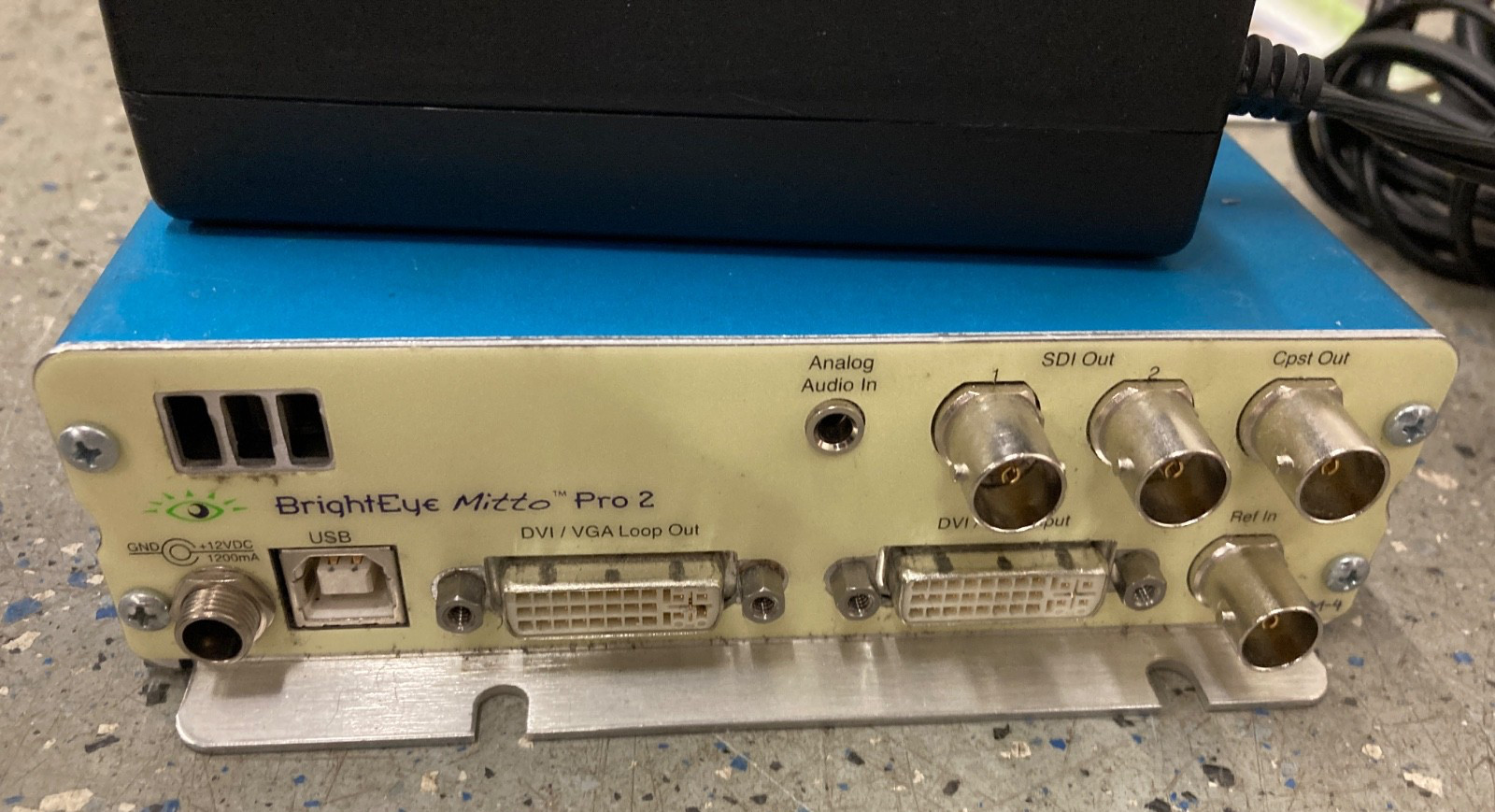 Brighteye Mitto Pro 2 Scaler Package w/Power Supply, CDROM, Quick Start, power