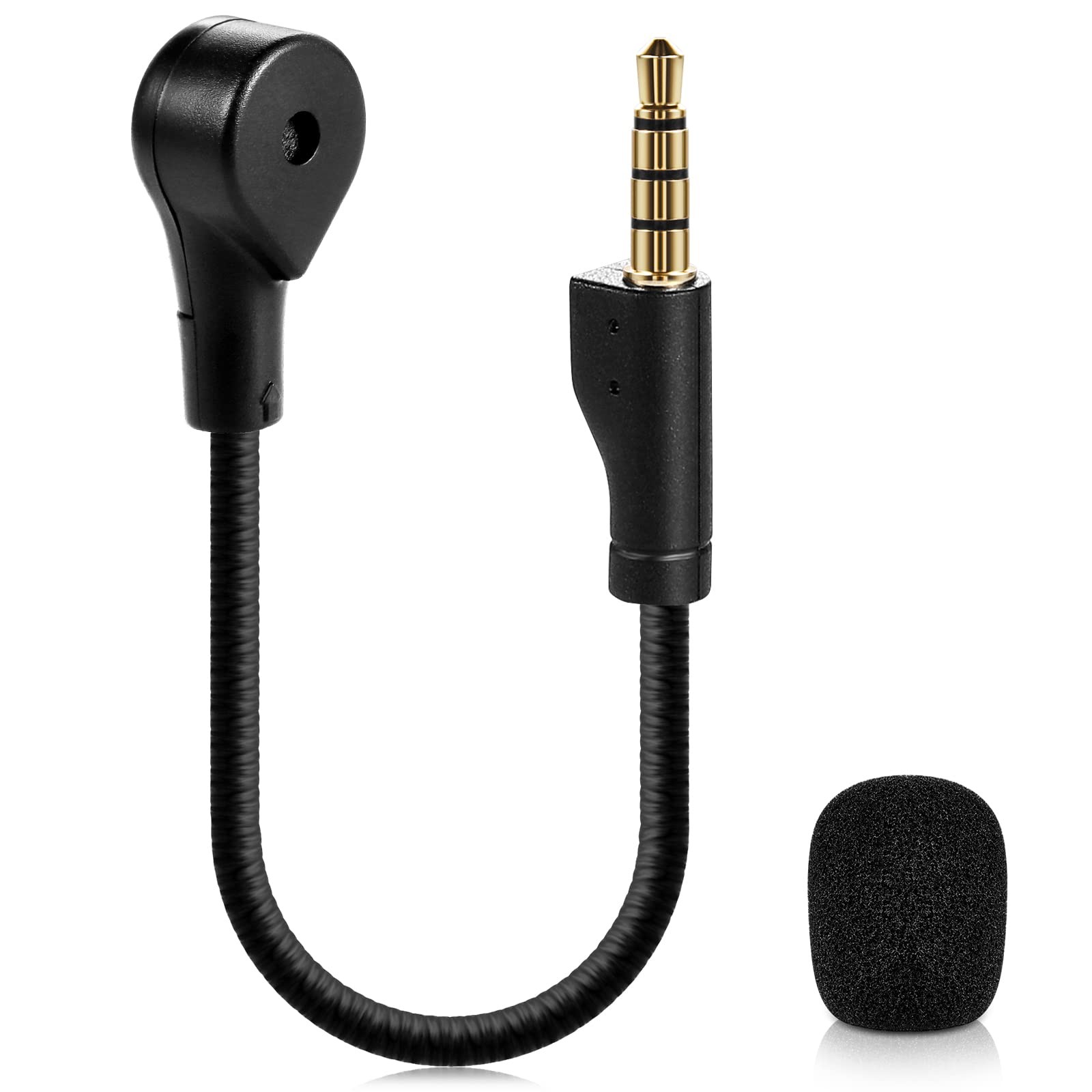 Mic with SteelSeries Arctis 1 3.5mm Jack Detachable Microphone Boom Noise Can...