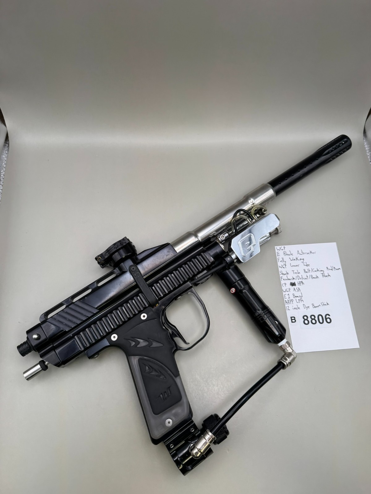 WGP E-Blade Autococker - Paintball Marker Fully Working