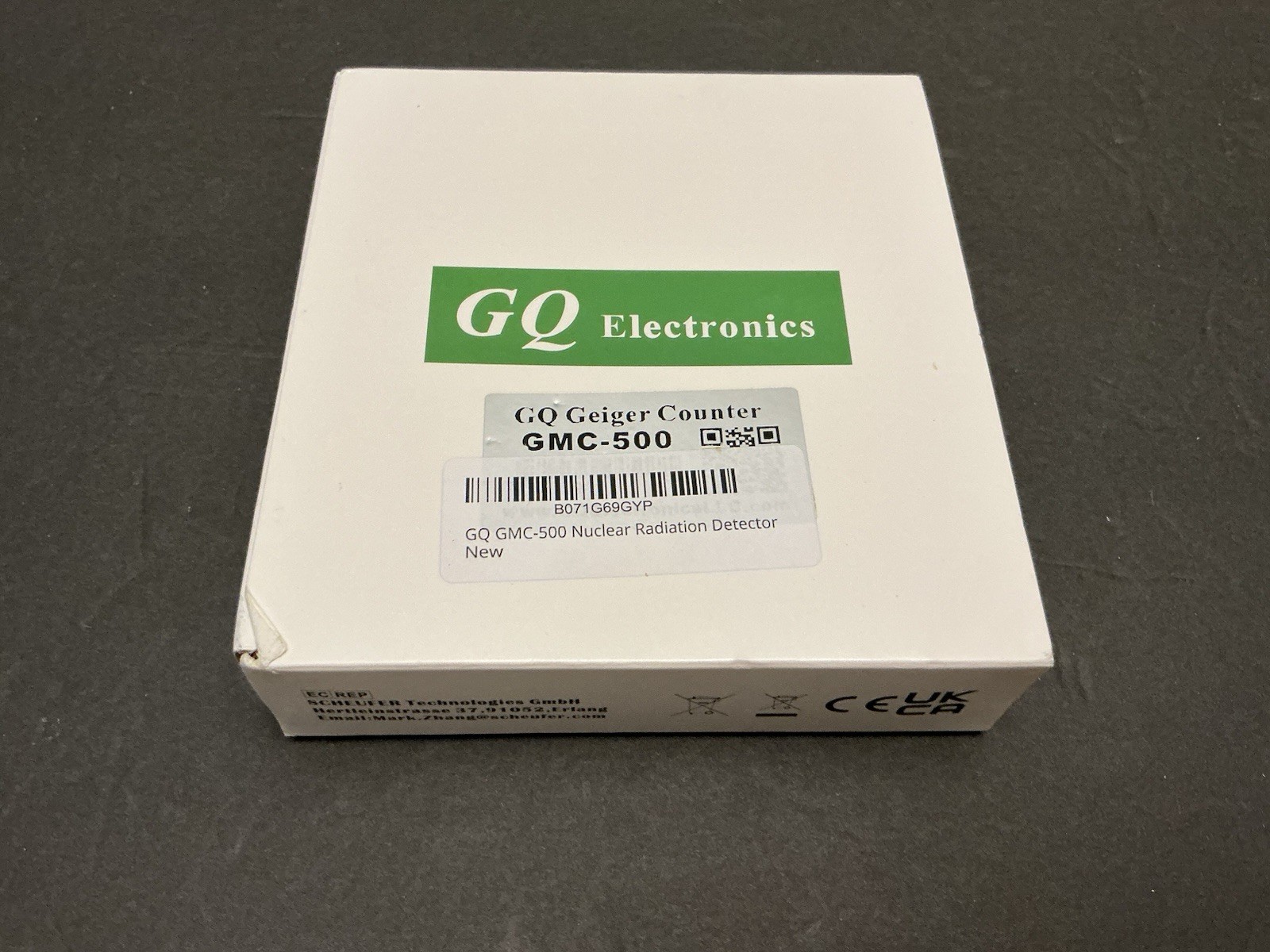 GQ GMC-500 Geiger Counter Radiation Detector Beta Gamma X-Ray Dosimeter NEW