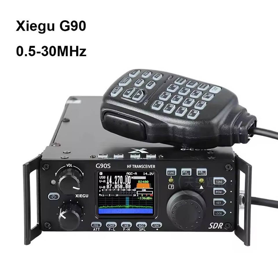 Xiegu G90 HF Amateur Radio 0.5-30MHz HF Transceiver SSB/CW/AM/FM SDR Structure