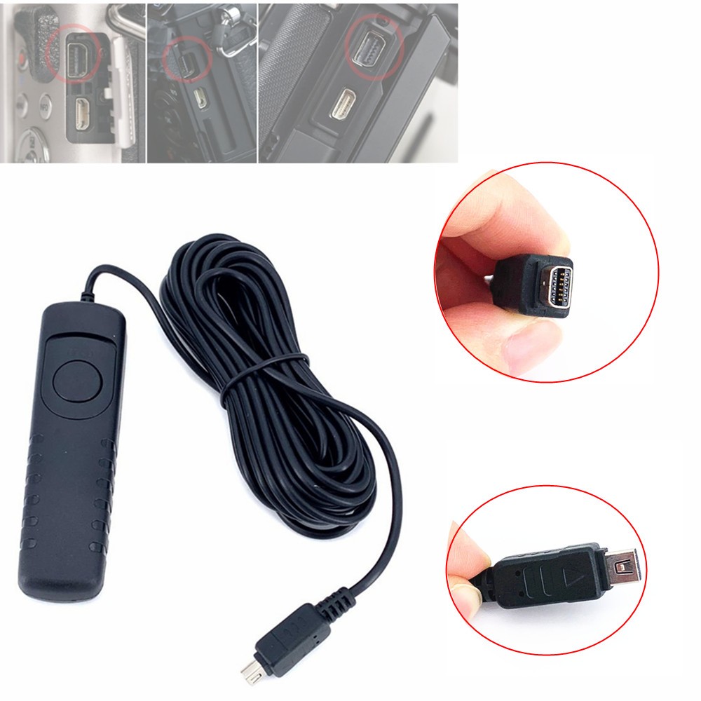 Shutter Release Cable replace RM-UC1 for Olympus E-P5 OM-D E-M1 EM5 EM10 Mark II
