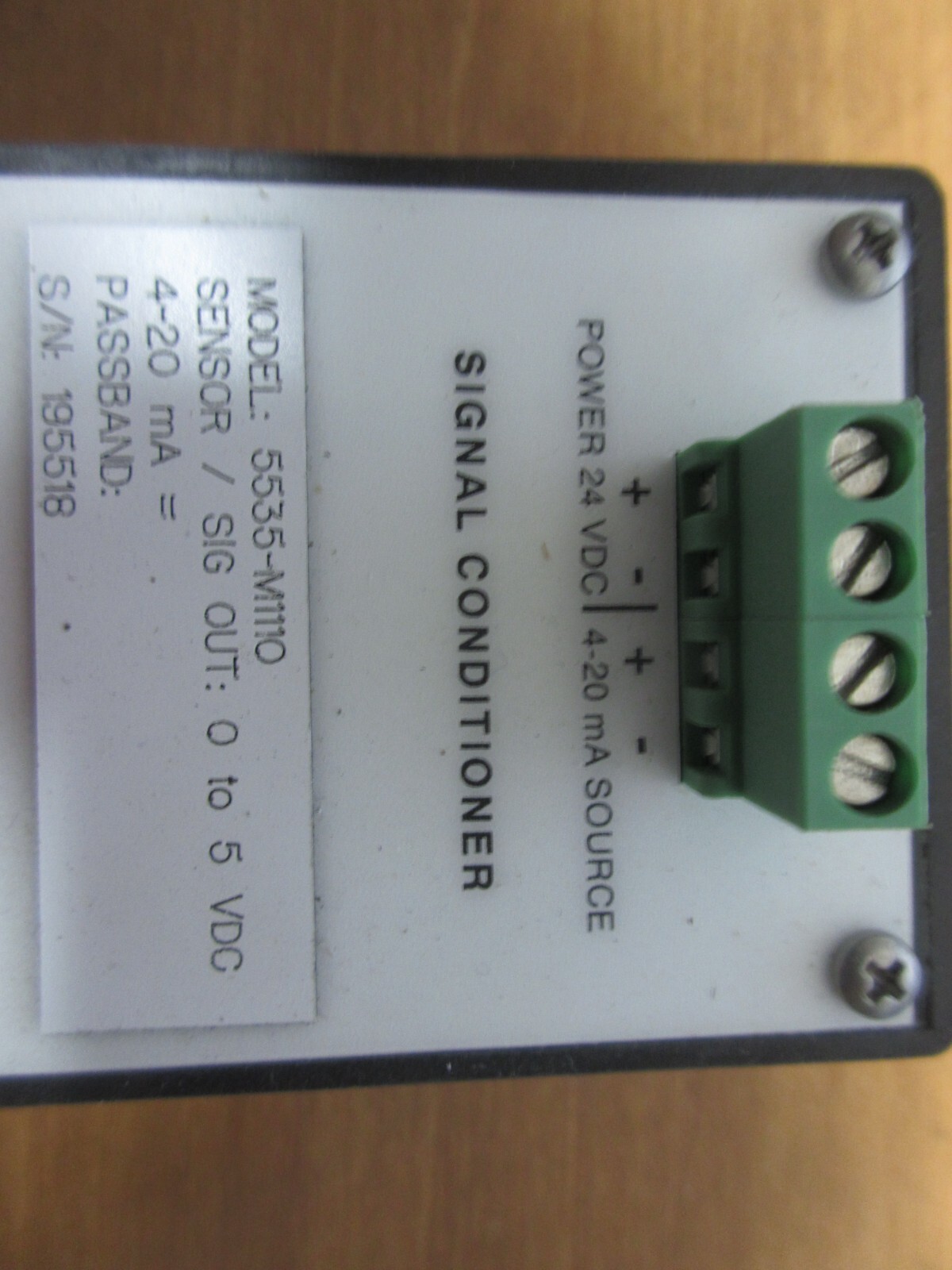 Metrix 5535-M1110 Signal Conditioner