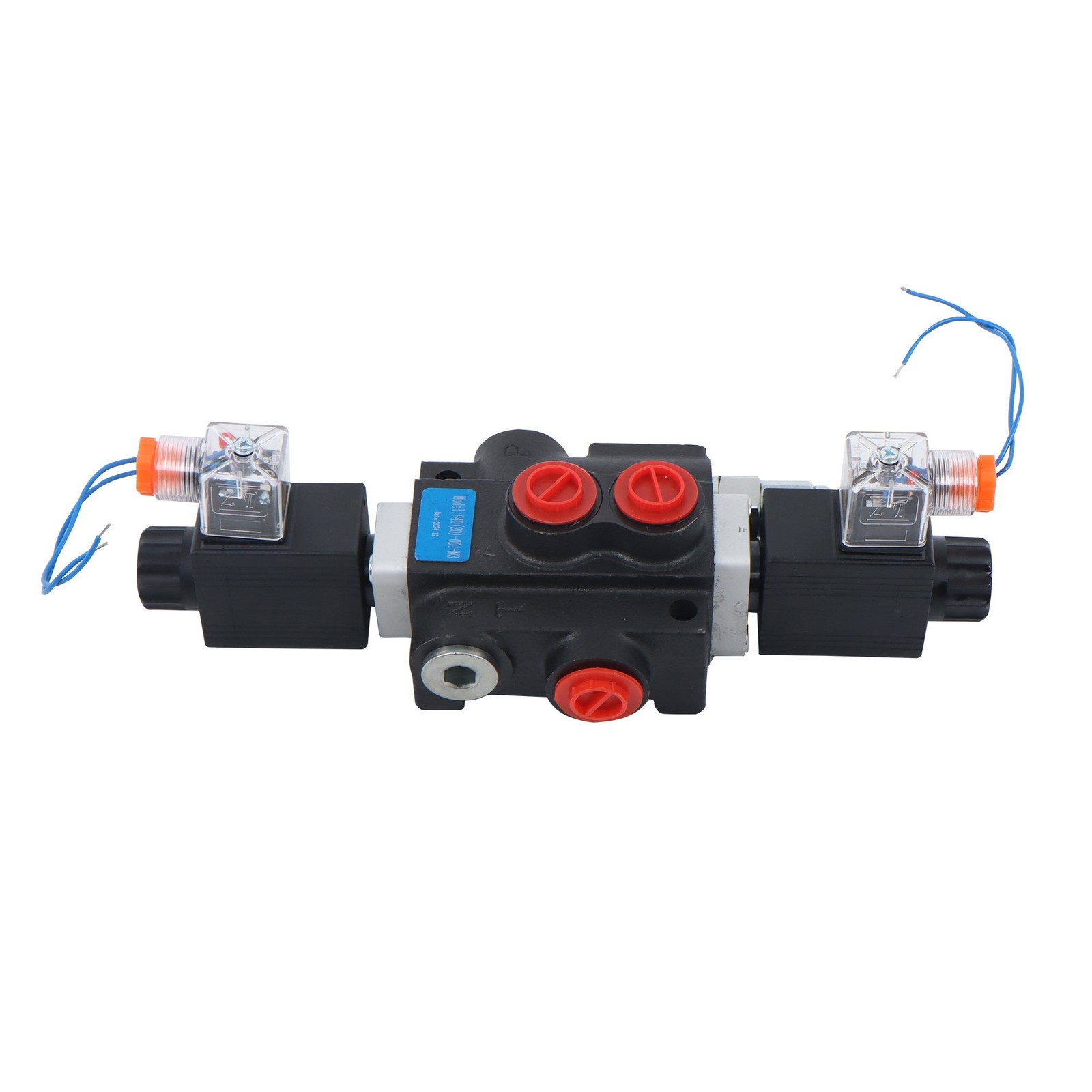 1 Spool 13 GPM Solenoid 12V DC Hydraulic Control Valve Double Acting 3600 PSI
