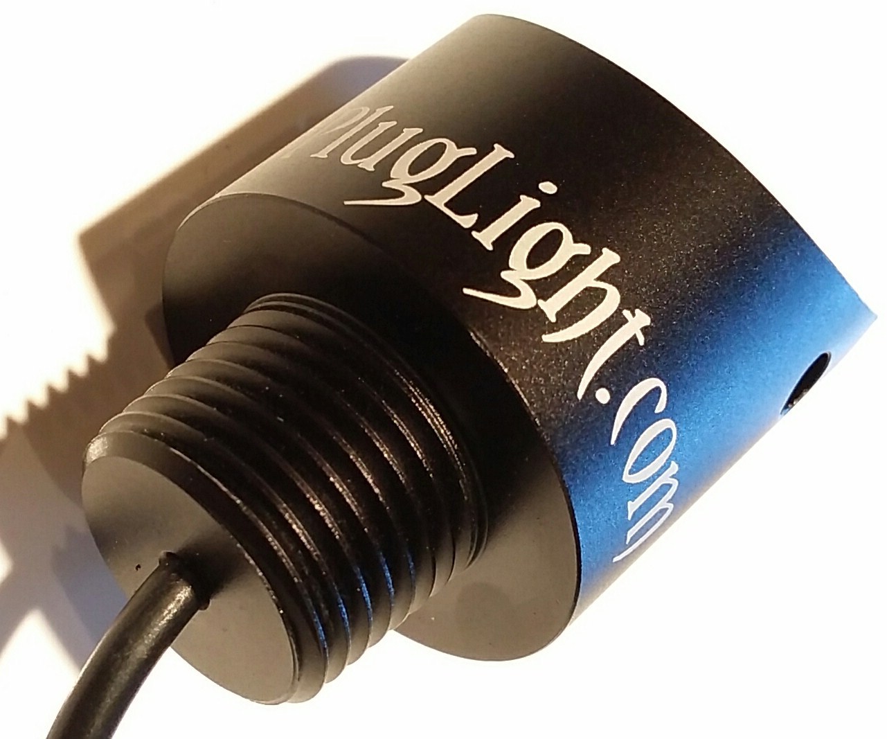 UNDERWATER BLUE LED LIGHT BTY BOAT DRAIN PLUG LIGHT 1200 LUMEN BOAT TRANSOM LED