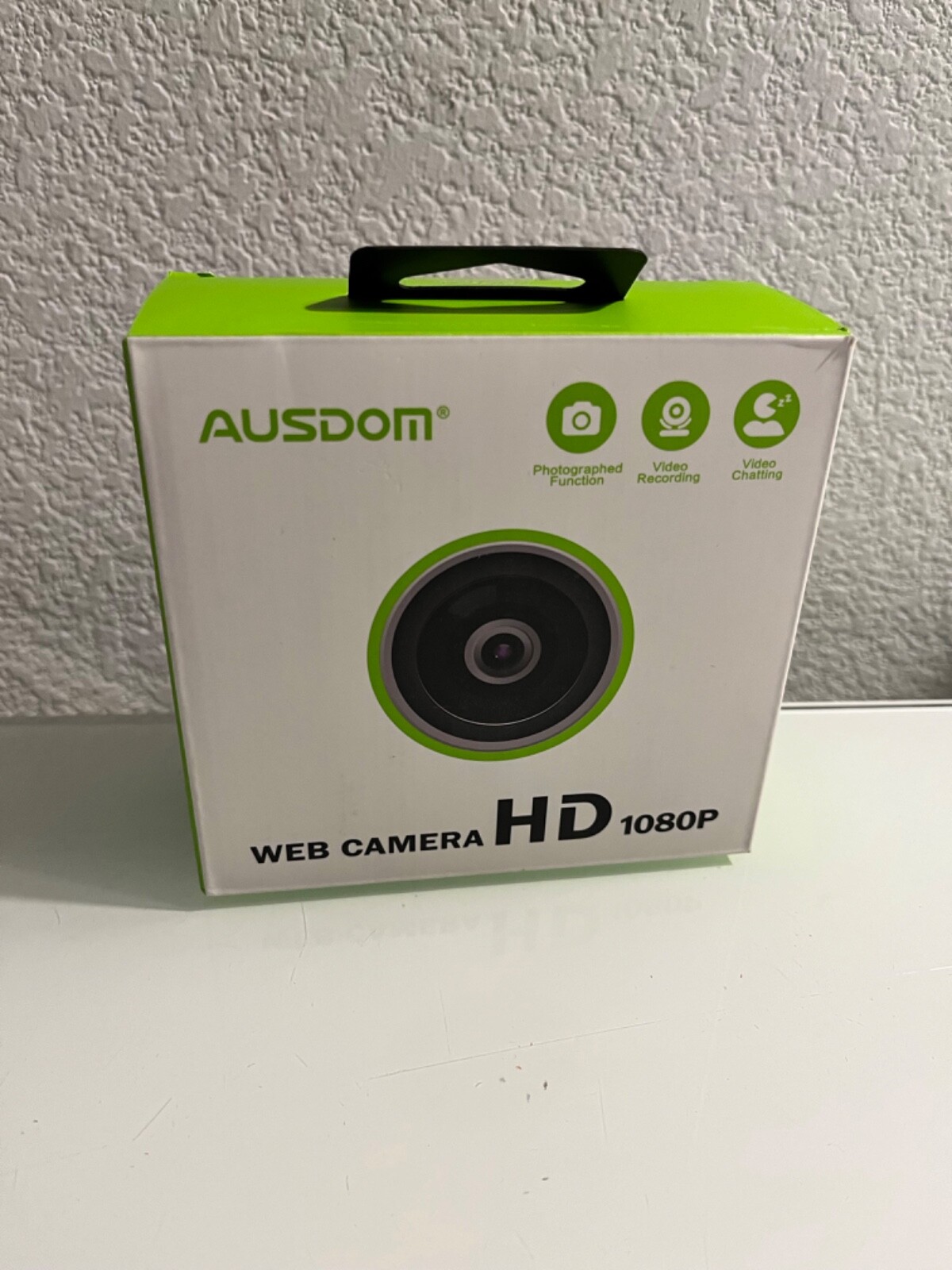AUSDOM  Full HD Webcam 1080P with Microphone USB new in box