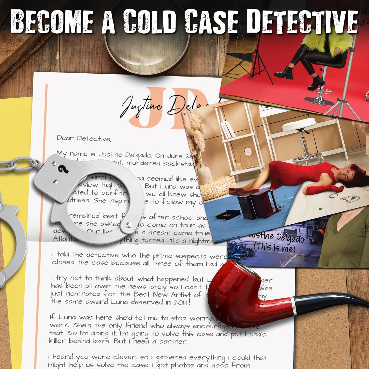 Unsolved Case Files: Who Murdered Luna Knight? Cold Case Game