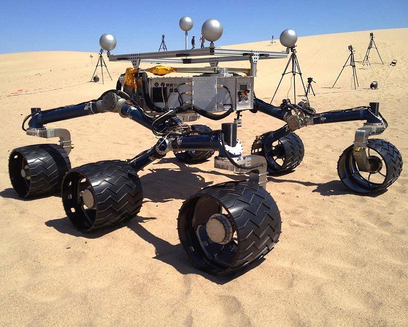 MOJAVE DESERT TEST FOR MARS ROVER NASA 8x10 GLOSSY PHOTO PRINT