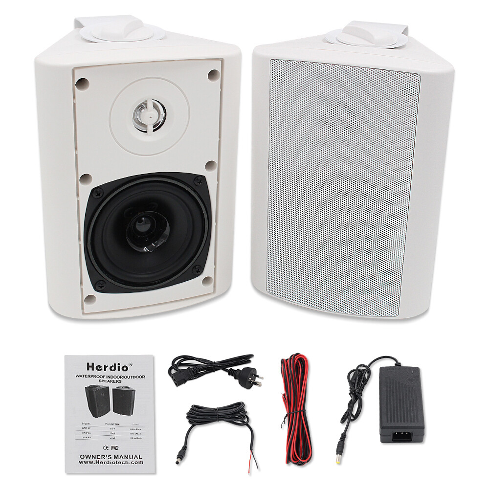 Herdio Total 200W Outdoor Bluetooth Speakers Waterproof Wall Mount Patio