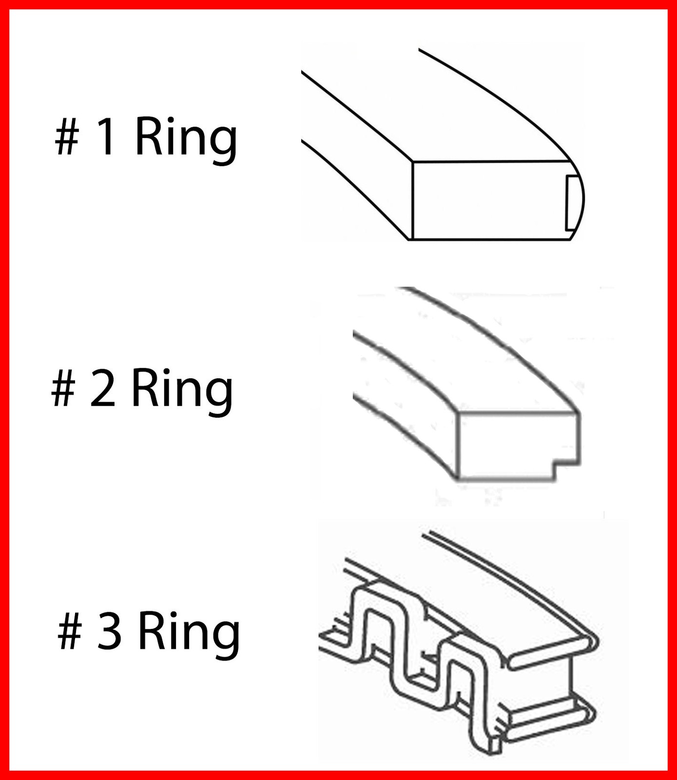 Enginetech Premium Piston Ring Complete Set for Dodge 392 Standard
