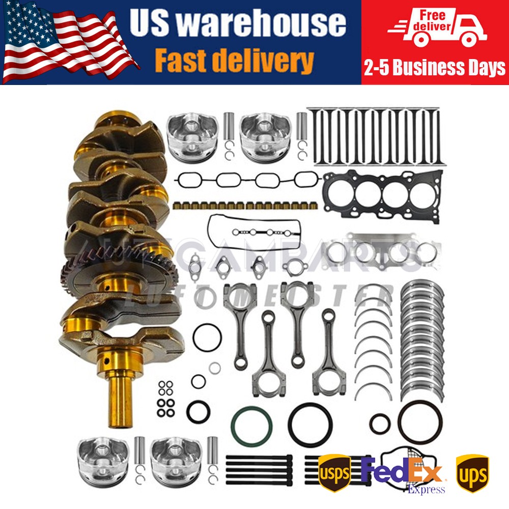 2.4L 2AZFE Engine Overhaul Rebuild Kit For Toyota Camry Matrix RAV4 Scion xB