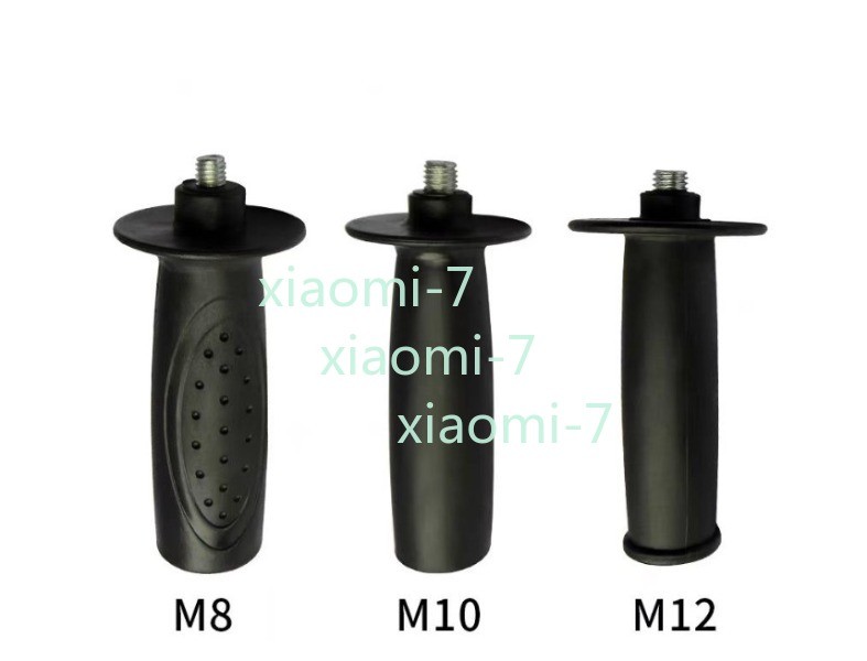 1pc M8 M10 M12 Thread Auxiliary Side Handle Black For Angle Grinder