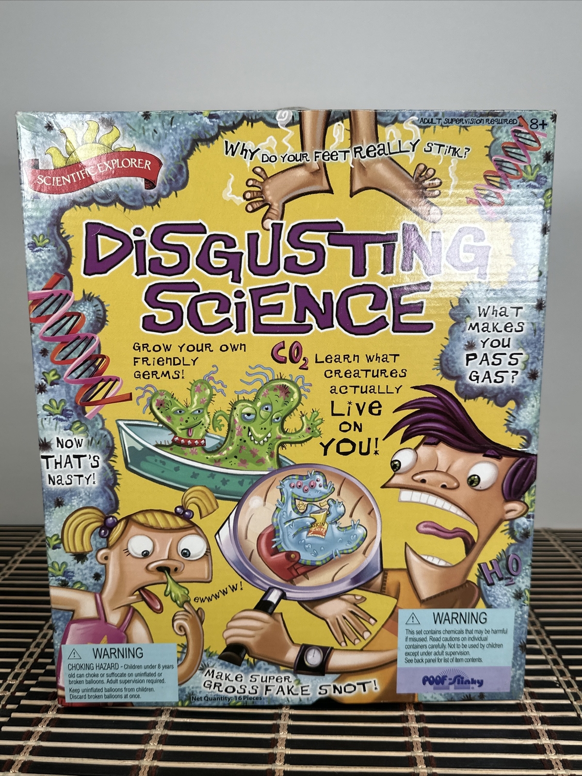 New Scientific Explorer 0SA222 Disgusting Science Play & Learn Kids Experiment