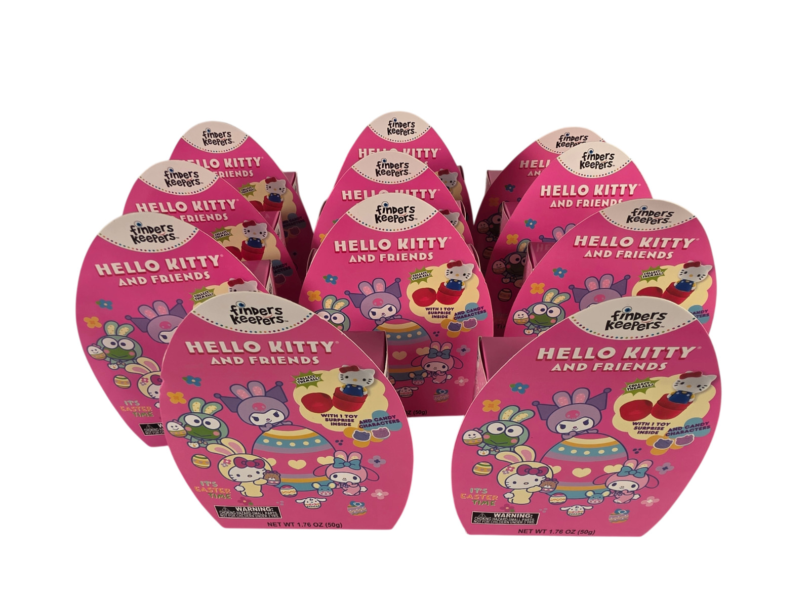 Hello Kitty Candy & Surprise Character Toy Lot of 11 boxes