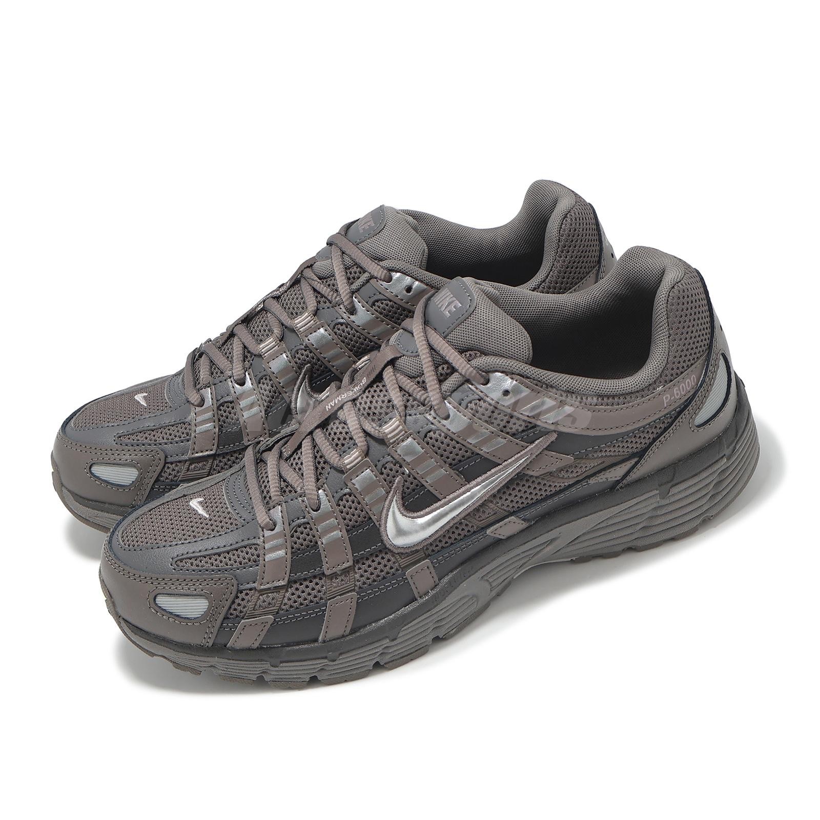 Nike P-6000 Cave Stone Metallic Silver Men Casual Shoes Sneakers CD6404-202