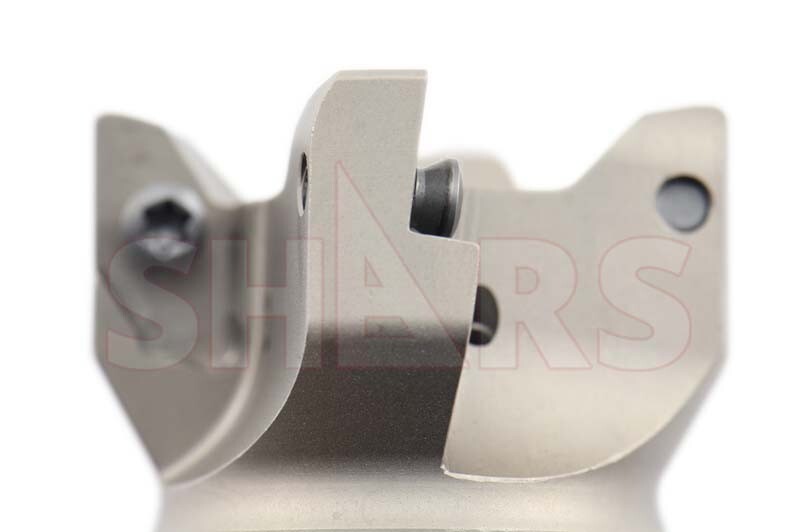 Shars 2" 90 Degree Square Shoulder Indexable Face Mill for VPGT Insert NEW P[