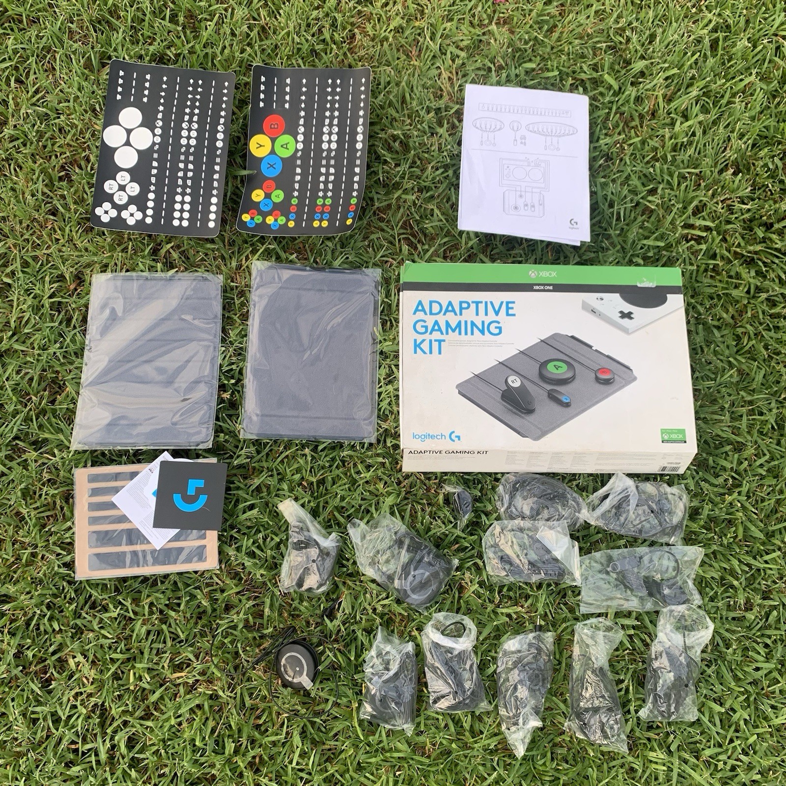 Microsoft Xbox Adaptive Controller Logitech Gaming Kit EXCELLENT NEW OPEN BOX!