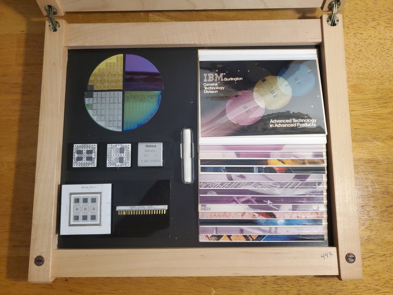 RARE Vintage 1970s-80s IBM Semiconductor/Technology Complete Sample/Sales Kit