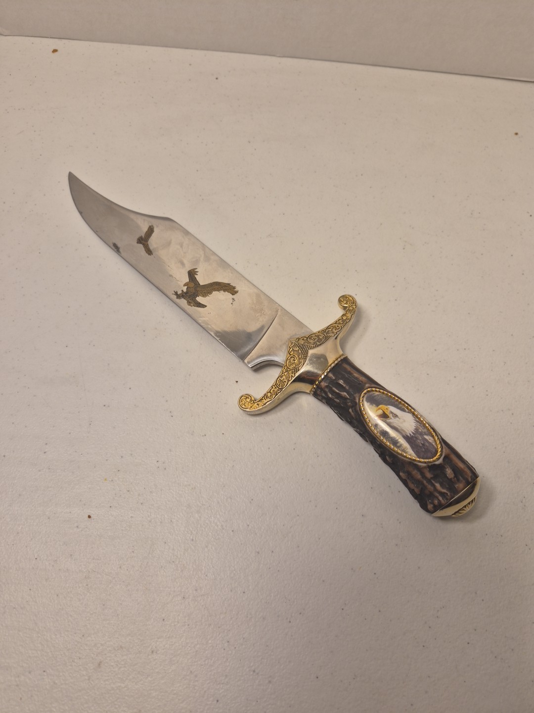American Eagle Collectible Bowie Knife from Franklin Mint 🇺🇸 SHIPPED