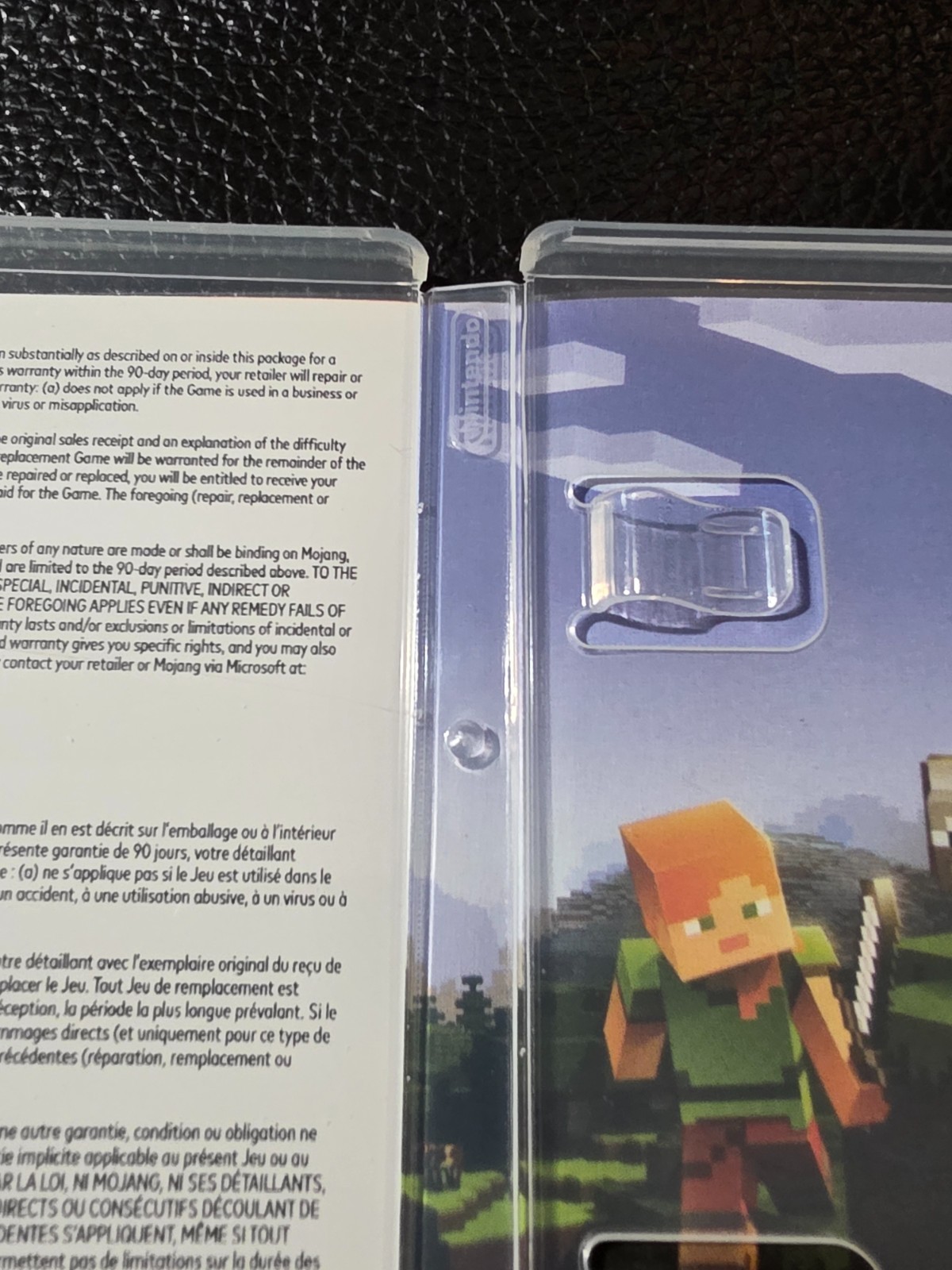 Replacement Case (NO GAME) Nintendo Switch Minecraft