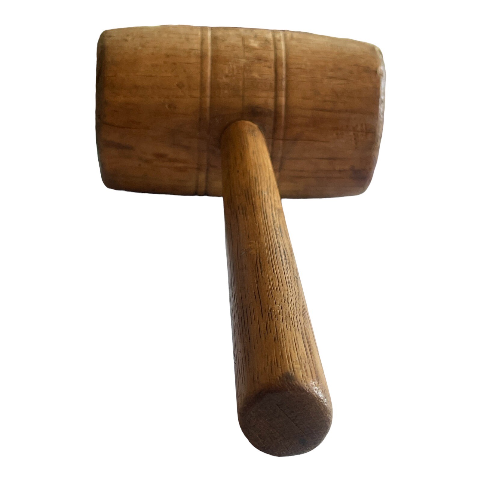 VTG Wood Carvers Mallet 14in Sculptor Pattern Maker Tool Primitive Heavy Large