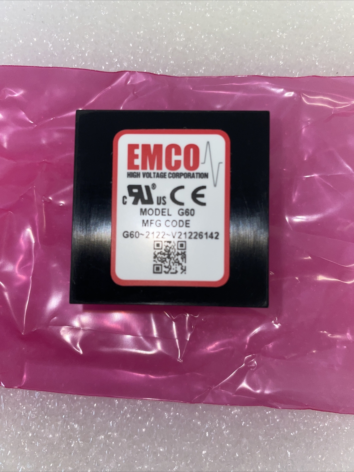 G60 EMCO XP POWER Miniature DC to HV DC Converter