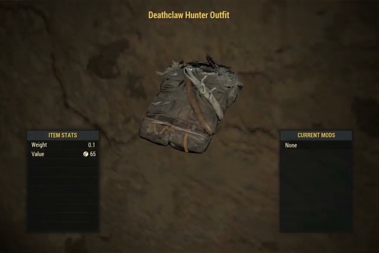 (Xbox) Deathclaw Hunter Outfit and Hat