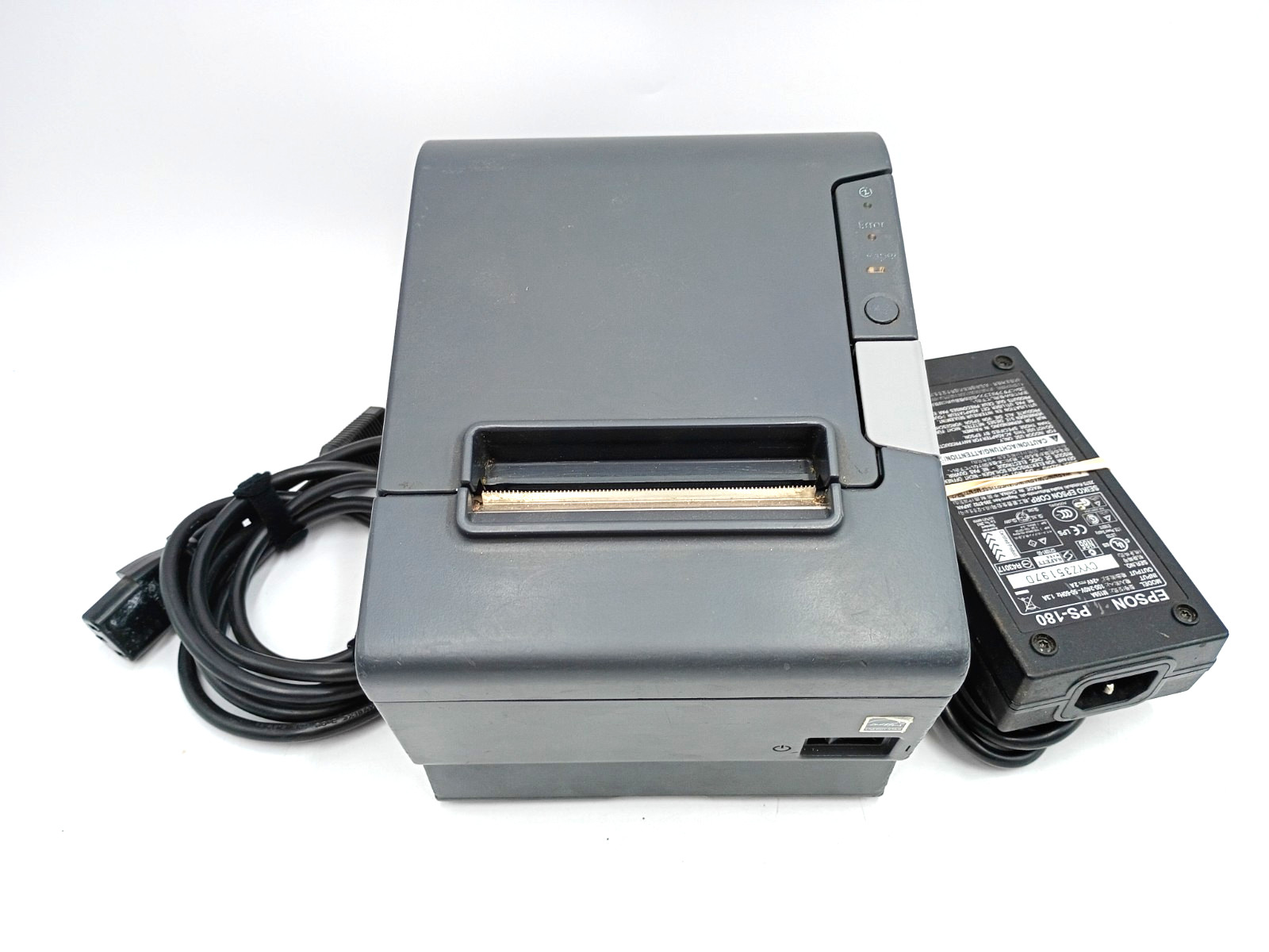 Epson TM-T88V M244A Thermal POS Receipt Printer USB/Serial W Power Cable TESTED